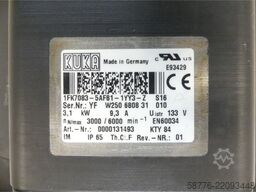 KUKA 1FK7083-5AF81-1YY3-Z S16 Servomotor SN: YFW250680831010