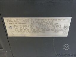 Siemens 1FT5102-0AC01-0-Z Motor SN: EC182307601009 mit 1FU1050-6AC Tacho