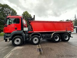 MAN TGS 35.440 8x4*blatt* FLIEGL*Asphaltschieber*Sc...