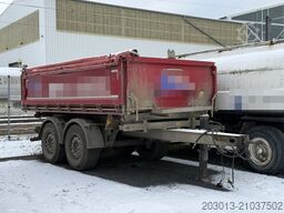 SCHMITZ CARGOBULL Cargobull Gotha Tandem Kipper Anhänger 2 Achse