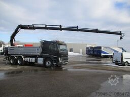 VOLVO FMX 460,Blatt-Blatt,Kran HIAB X188 HIDUO-5, Funk
