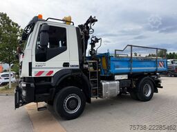 IVECO Trakker 330 4x4 Meiller Kipper+Hiab 088B-2 Funk