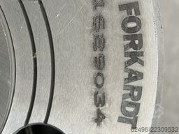 Forkardt 2 Backenfutter Index G200 ZWS140-K5 Ø160mm
