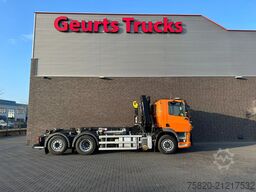 DAF CF 450 6X4H-4 BL  + HYVA HAAKARMSYSTEEM + HMF 1...
