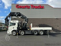 MAN TGS 35.520 OPEN LAADBAK MET EFFER iQ.1400 HP-9 ...