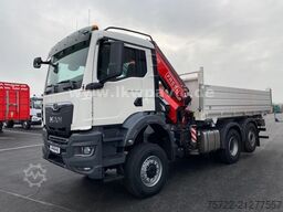 MAN TGS 28.480 6x4-4 Krankipper Fassi F195A.2.24