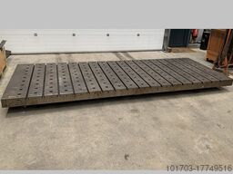 Taque en acier 3800 x 1400 x 130 mm