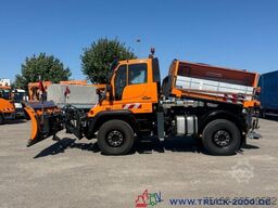 Unimog U400 238PS Winterdienst + Streuer + 3m Schild