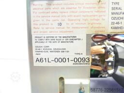 Fanuc Series O-T A02B-0098-C045 / TBR Bedieneinheit A61L mit D9MM-11A
