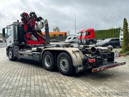 MERCEDES-BENZ ACTROS 2546 6x2 Abrollkip Kran Palfinger Q150Z95