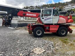 Manitou MRT2540 w/ radio control, crew basket, 2 sets of p