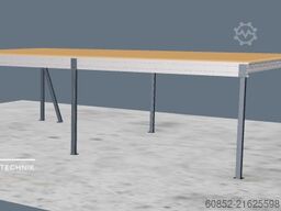 5x10m Lagerbühne , Belastung : 500kg/qm Unterkante: 2,5m , ca. 50qm Systembühne