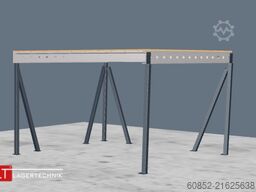 5x5m Lagerbühne , Belastung : 500kg/qm Unterkante: 3m ,ca. 25qm , Systembühne