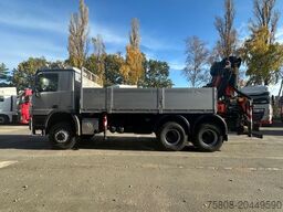 MERCEDES-BENZ Actros 3341 6x6 Pritche Kran 33002 Funk Bohrer