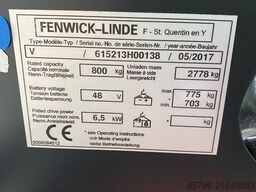 LINDE V  ( 5213 ) Rail Guidance * NEW / Unused !!!