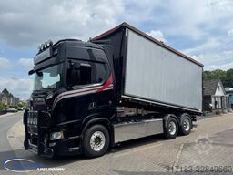 Scania S 650 6x4, Achterkipper en Zijopenen