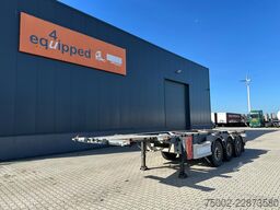 Van Hool 3-ASSIGE OPLEGGER 20FT/30FT ADR CHASSIS / galva...