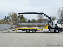 RENAULT T 380 * Abschleppwagen 7,50m* KRAN/FUNK* TOP