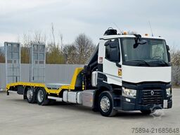 RENAULT T 380 * Abschleppwagen 7,50m* KRAN/FUNK * TOP
