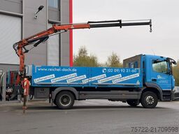 Mercedes-Benz Atego 1223 4x2 Pritsche mit Heckladekran ATLAS