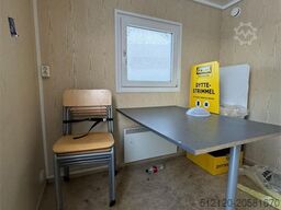 Arbeidsbrakke m/ forbrenningstoalett