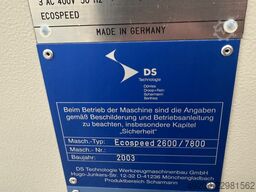 DS Technologie / Scharmann ECOSPEED 2600 7800