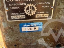 Wykrawarka nożna Constantin Hang 103 LOK Z napędem elektrycznym