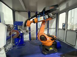 Schleifzelle mit Roboter Kuka KR 180
