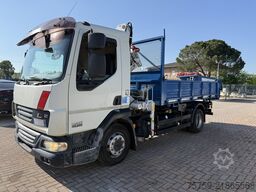 DAF LF45.220 Kipper mit Kran Bonfiglioli