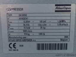 Atlas Copco GA18VSDFF