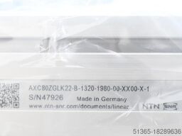 NTN SNR AXC80ZGLK22-B-1320-1980-00-XX00-X-1