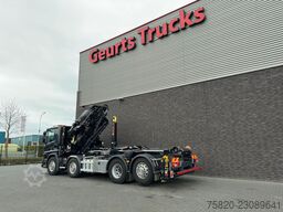 Scania P450 8X2 21 TON HAAKARM + HIAB 548 E-6 + JIB 15...