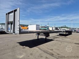 Lecitrailer PLATEAU TWISTLOCKS EXTENSIBLE