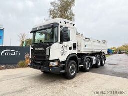 SCANIA 460 G XT 8x4 MEILLER Kipper Bordmatik