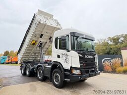 SCANIA 460 G XT 8x4 MEILLER Kipper Bordmatik