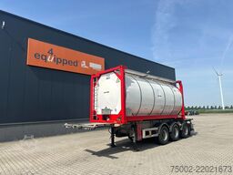 Van Hool 20FT/30FT ADR CHASSIS + 20FT TANKCONTAINER 25.0...