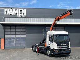 Scania P340 P340 XT Atlas 96.3E - A3L laadkraan + VDL ...