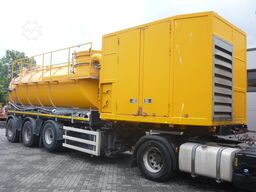 Renders ROC 16.30 Droge stoffen oplegger Met DAF XF