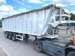BENALU ca. 48m³ Kippauflieger / ganz aus Alu / Kombitür