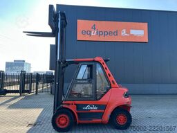 Linde H60D-02 / fork positioner / 6.000kg / duplex / ...