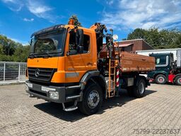 MERCEDES-BENZ 1828 3Skipper + PKG 12001 Kran 4x2
