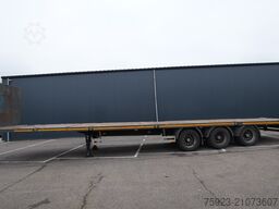 Pacton 3 AXLE FLATBED MEGA TRAILER WITH TWISTLOCKS