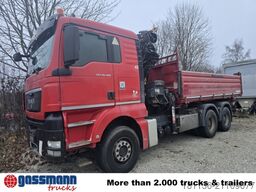 MAN TGS 26.480 6x4 BB, Kran Hiab 244 E-5 Hiduo, Funk,