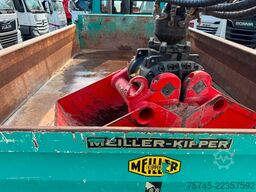 MERCEDES-BENZ AXOR 1833*HIAB KRAN 12 M*MEILLER* MIT ANHÄNGER *