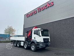MAN TGS 35.470 8X4 HMF 4020-K6 + FJ 600 K4  KRAAN/K...