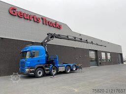 Scania R560 V8 8X2 TREKKER/BAKWAGEN + HIAB 477E-8 HIPR...