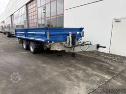  18 k  18 t Tandemkipper- Tieflader, BreitbereiftWenig Benutzt