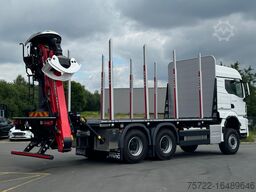 MAN TGS 33 520 6x6 Kurzholz Plattform Aufbau