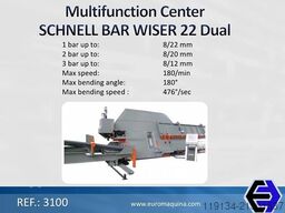SCHNELL Multifunction Center Bar Wiser 22 Dual