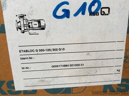 KSB ETABLOC G 050-125/302 G10 KSB ETABLOC G 050-125/302 G10